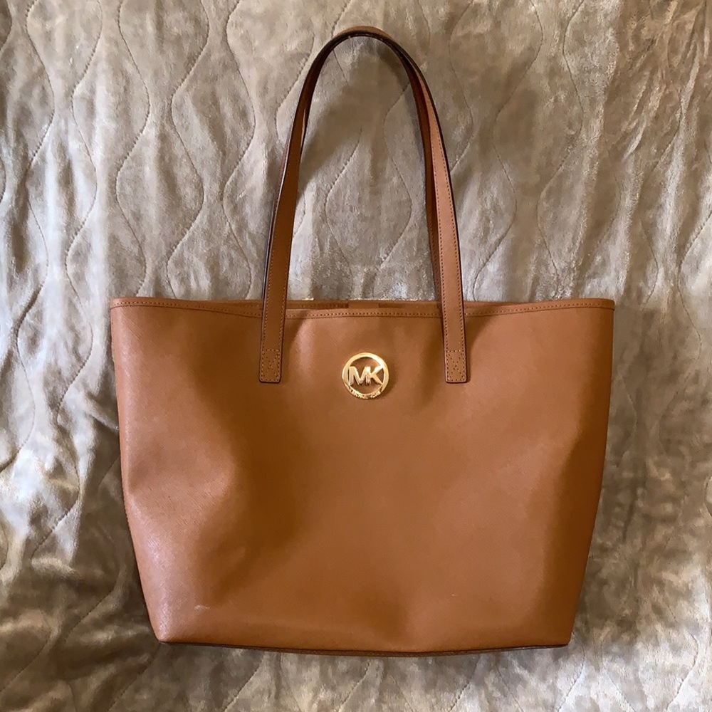 Michael Kors Large Tan Shoulder Bag